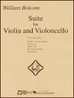 SUITE FOR VIOLIN AND VIOLONCELLO cover